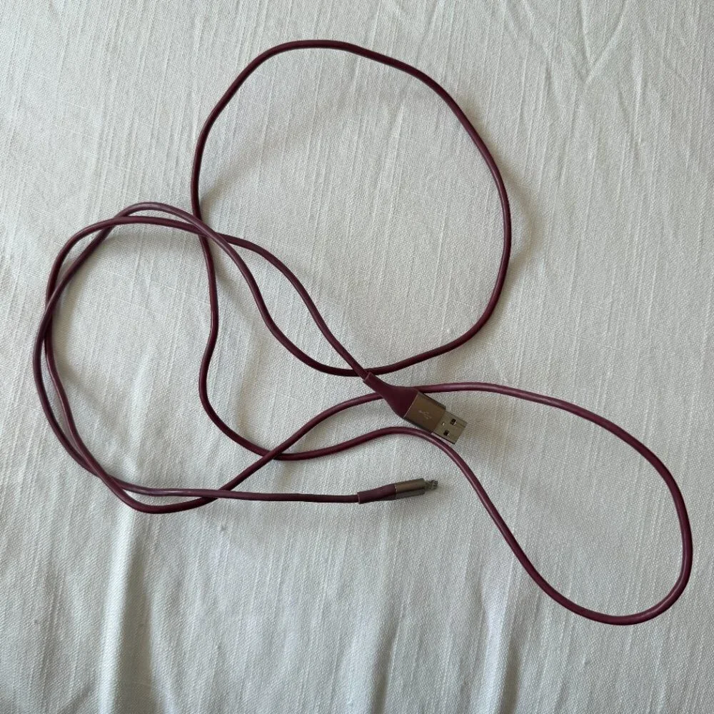 Heyday 6 Foot Lightning USB-C to o USB-A Charging Cable Cord